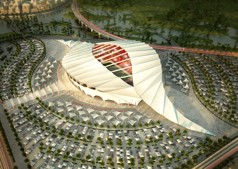 Illustration for article titled Check Out The Cool Things Qatar's Slaves Will Build For The World Cup!
